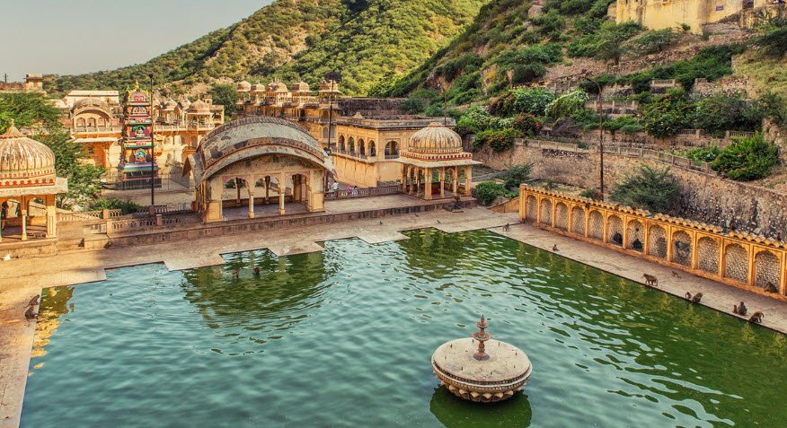 Galta Ji Temple, Jaipur, Rajasthan - Vushii.com Galta Ji Temple, Jaipur, Rajasthan - Vushii.com